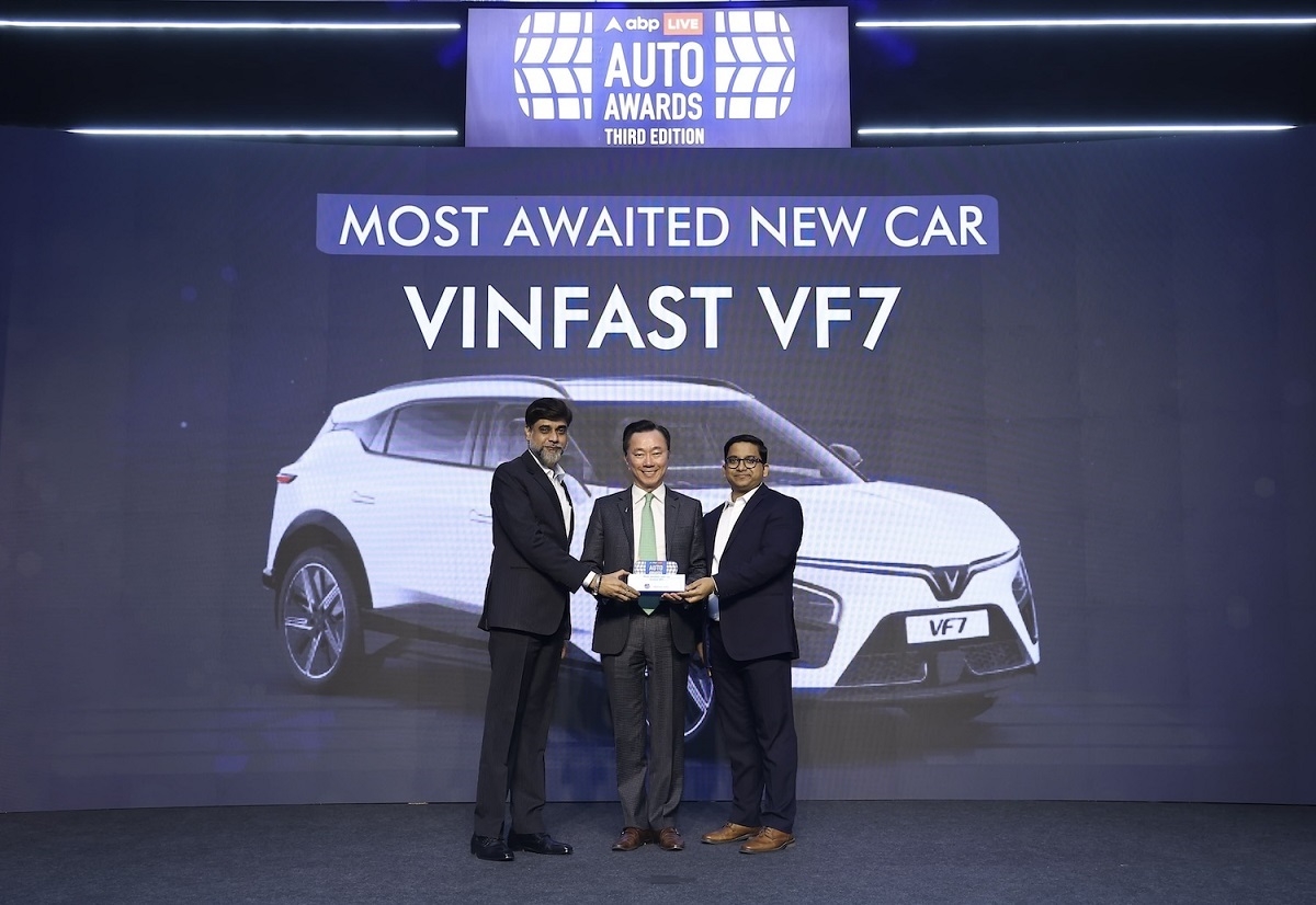 VINFAST VF 7 được vinh danh là “Mẫu xe mới được mong chờ nhất” tại Ấn Độ